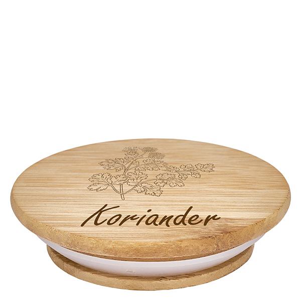 Holzdeckel "Koriander" für WECK RR60 Holzdeckel "Koriander" für WECK RR60
