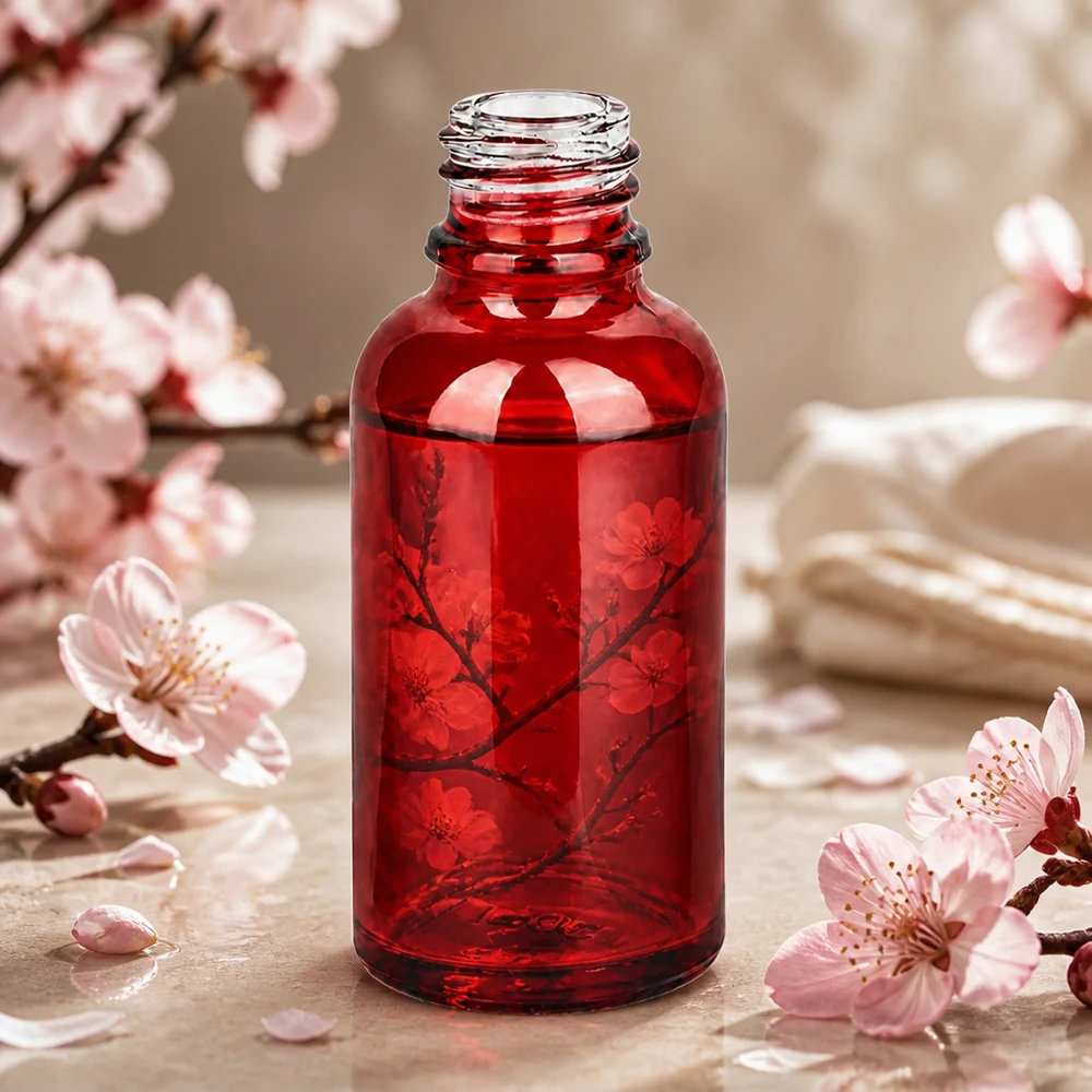 30ml Apothekenflasche RedLine UT18/30 UNiTWIST 30ml Apothekerflasche RedLine UT18/30 UNiTWIST Glas rot für professionellen Einsatz im Fachhandel
