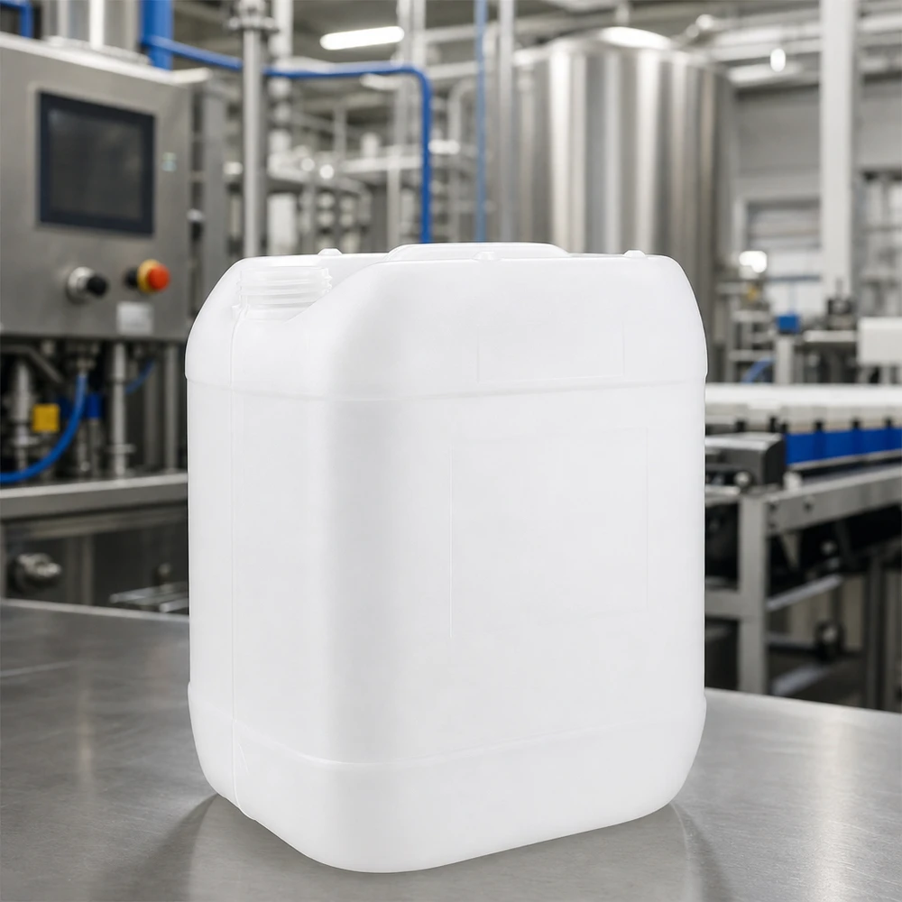 Kanister 20 Liter HDPE ohne Verschluss natur-transparent für gewerblichen Einsatz Pacadura
