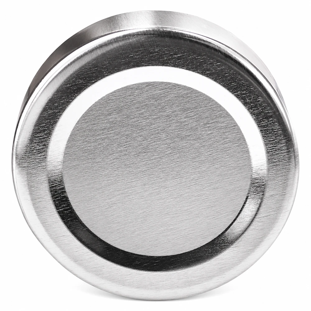 58mm BasicSeal Deckel silber (TO58deep) UNiTWIST 58mm BasicSeal Schraubdeckel TO58deep silber Weißblech Einmachdeckel für gewerbliche Abfüllung Großhandel