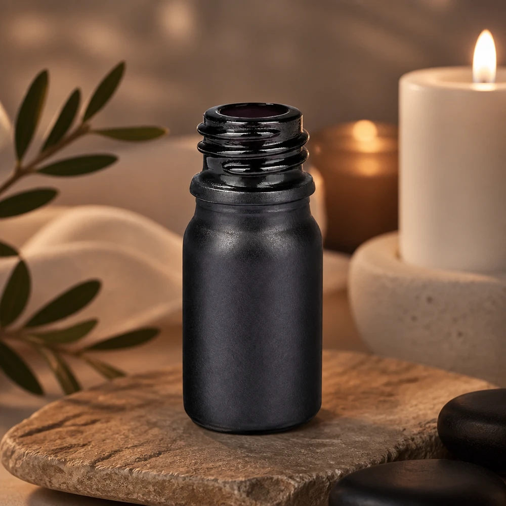 5ml Apothekenflasche BlackLine UT18/5 UNiTWIST schwarz matt für professionelle Anwendung Pacadura Fachhandel