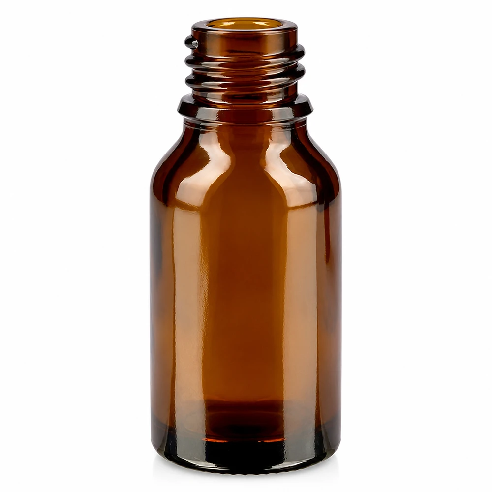 Tropfflasche 30 ml DIN 18 Braunglas HOHE FORM 30ml braune Apothekenflasche hohe Form aus ApoGlas für professionellen pharmazeutischen Einsatz im Fachhandel