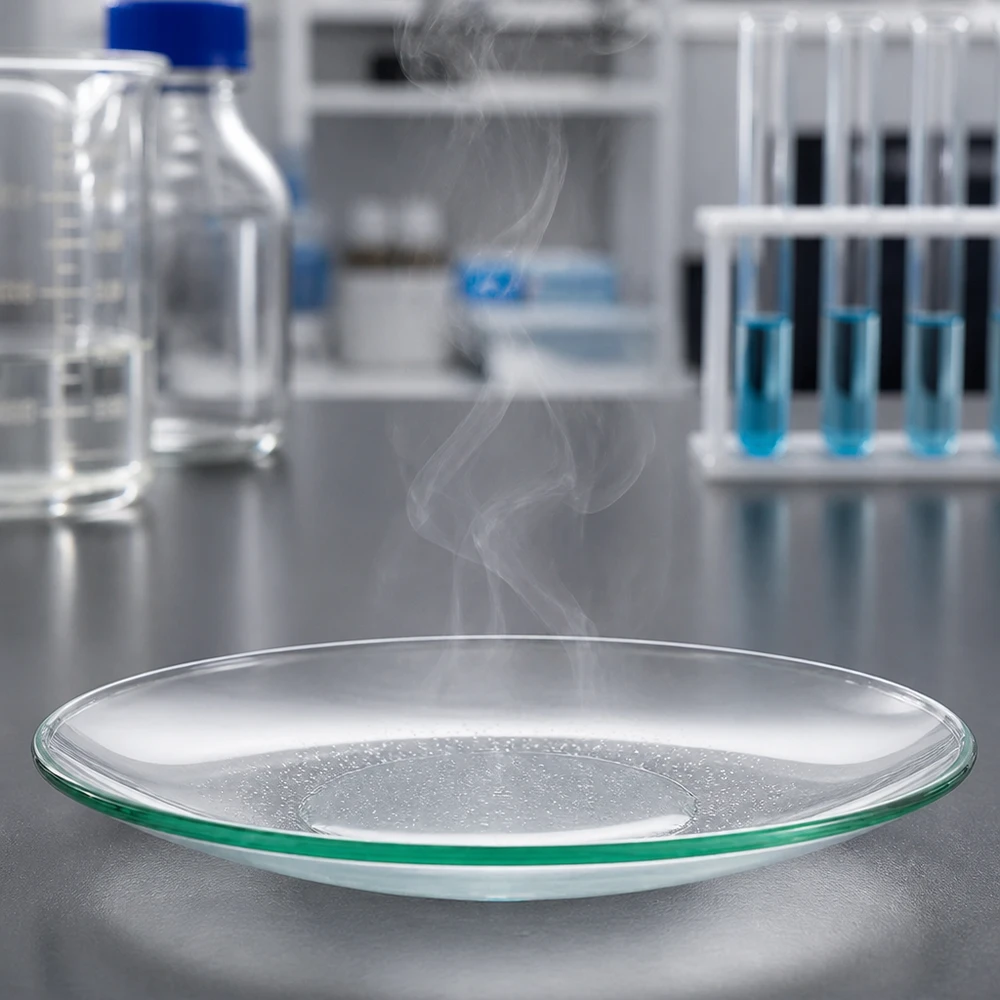 Uhrglasschale ø90 mm Uhrglasschale 90mm Durchmesser aus Borosilikatglas für professionelle Laboranwendungen bei Pacadura.de