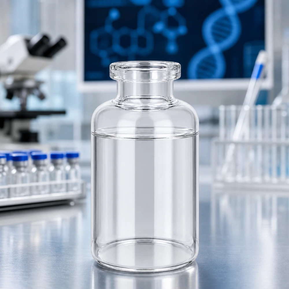 Injektionsflasche Klarglas 30ml für pharmazeutischen Einsatz im Fachhandel bei Pacadura.de
