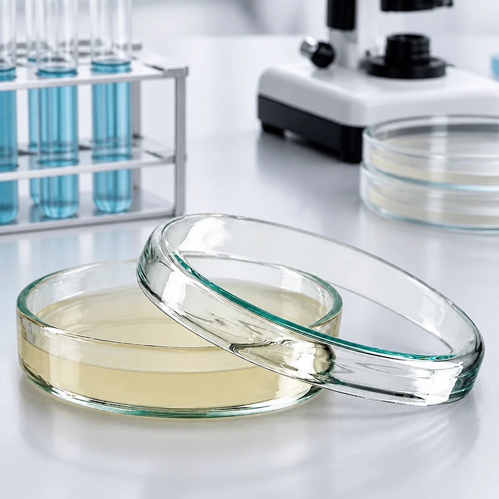 Petrischale 70x15mm Glas Petrischale 70x15mm aus Borosilikatglas für mikrobiologische Laboranwendungen im Fachhandel