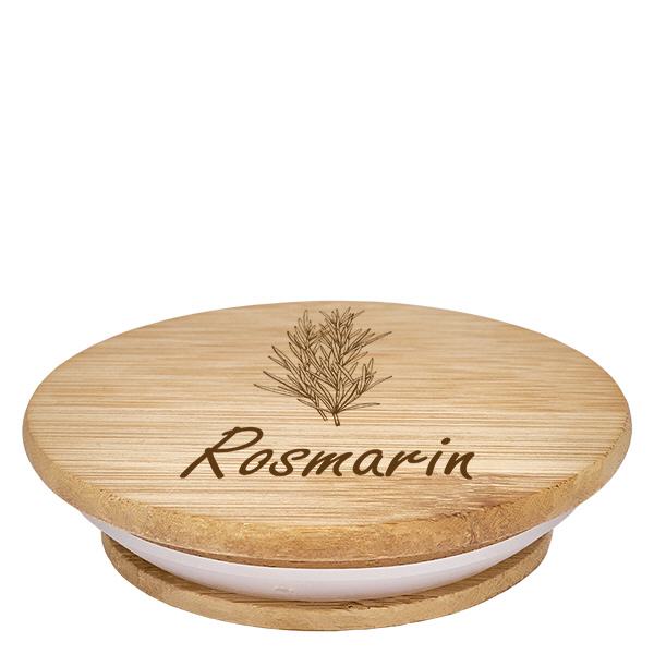 Holzdeckel "Rosmarin" für WECK RR60 Holzdeckel "Rosmarin" für WECK RR60