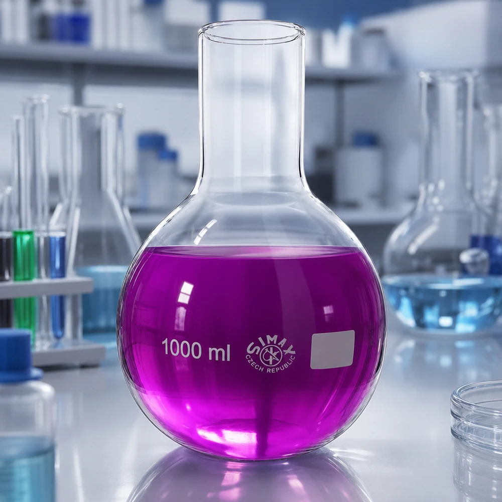 Stehkolben 1000ml Weithals Stehkolben 1000ml Weithals Borosilikatglas für professionelle Laboranwendungen bei Pacadura.de