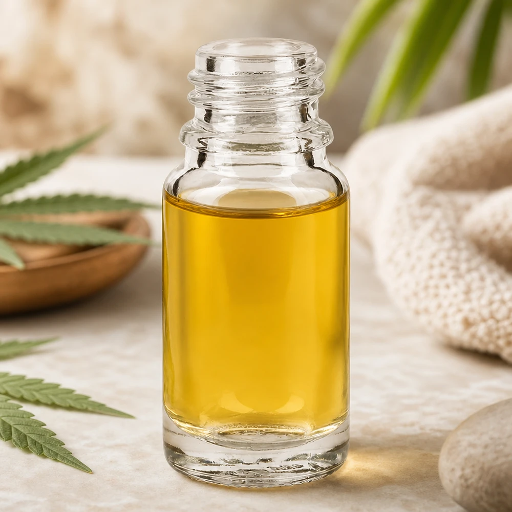 10ml Apothekenflasche ClearLine UT18/10 UNiTWIST 10ml Apothekerflasche ClearLine DIN18 aus Klarglas mit gelbem Öl gefüllt für professionellen Einsatz