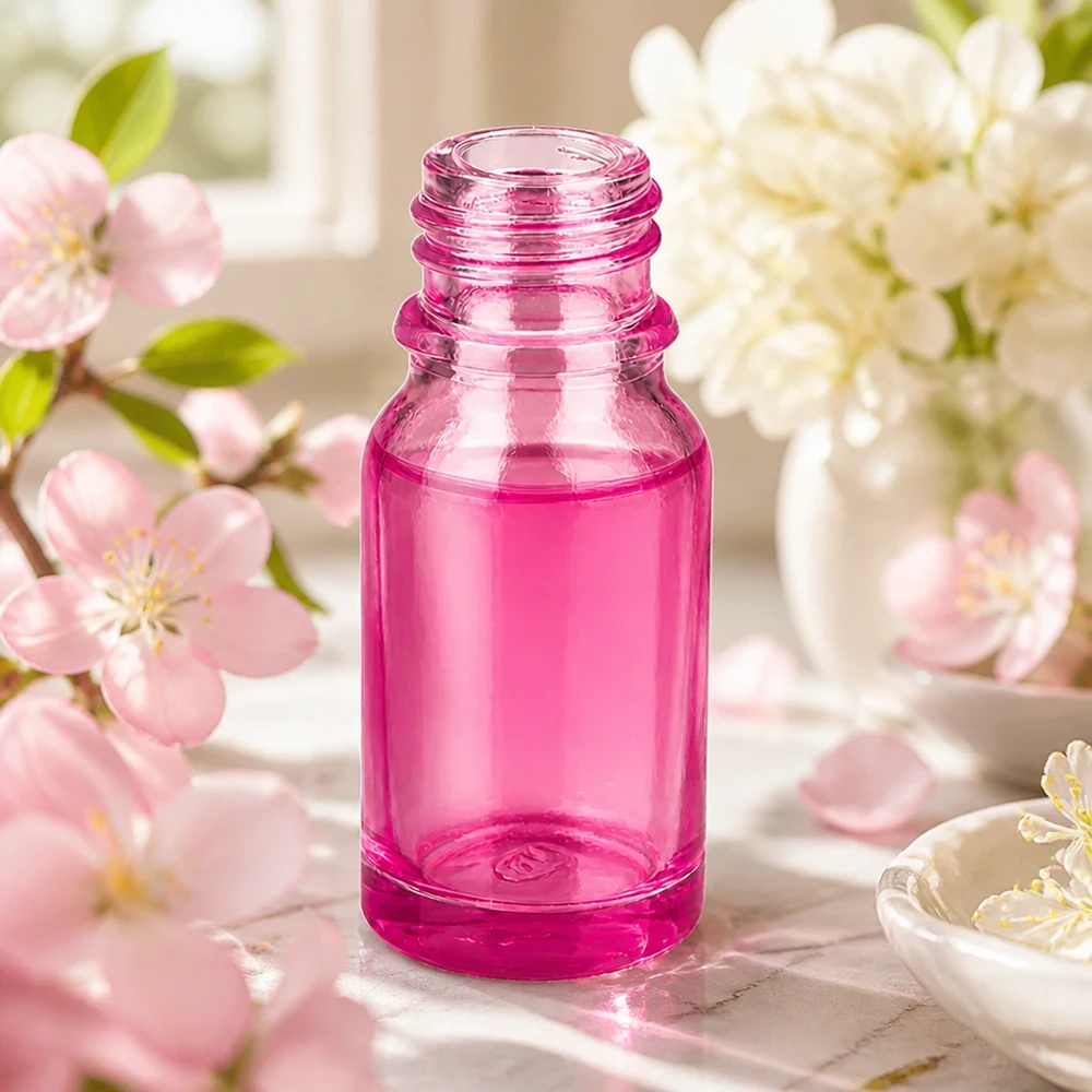 10ml Apothekerflasche violett Glas UT18/10 UNiTWIST Gewinde für pharmazeutische und kosmetische Anwendungen