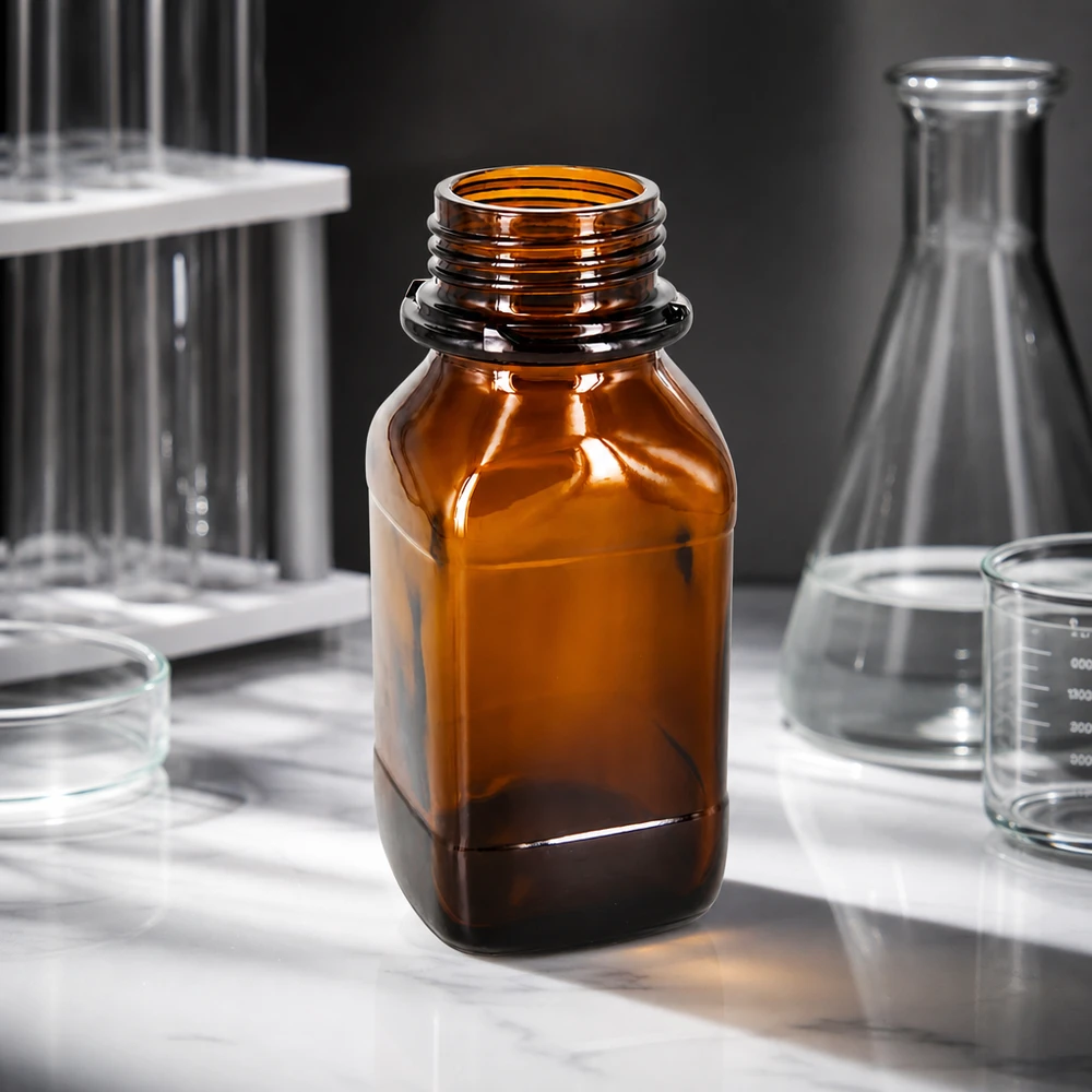 250ml Chemikalienflasche 250ml Braunglas Chemikalienflasche für professionelle Laboranwendungen und sichere Chemikalienlagerung