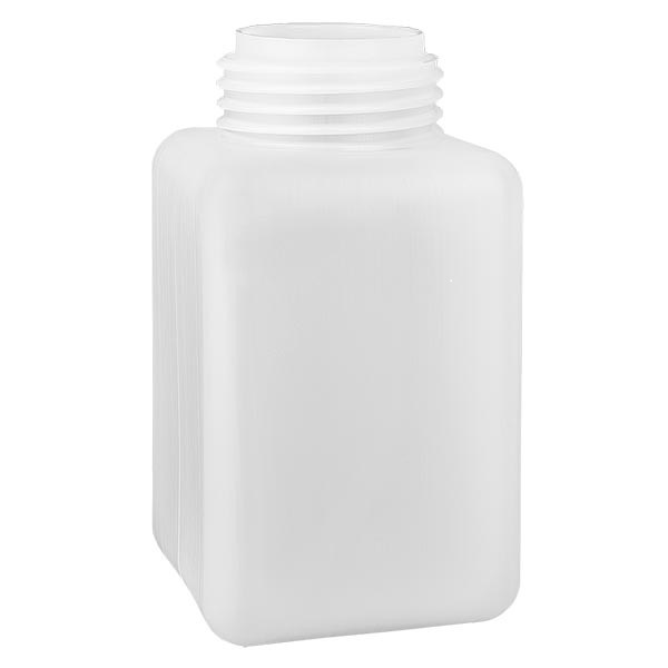 Chemiekalienflasche 1000ml, Weithals aus PE-HD, naturfarbig