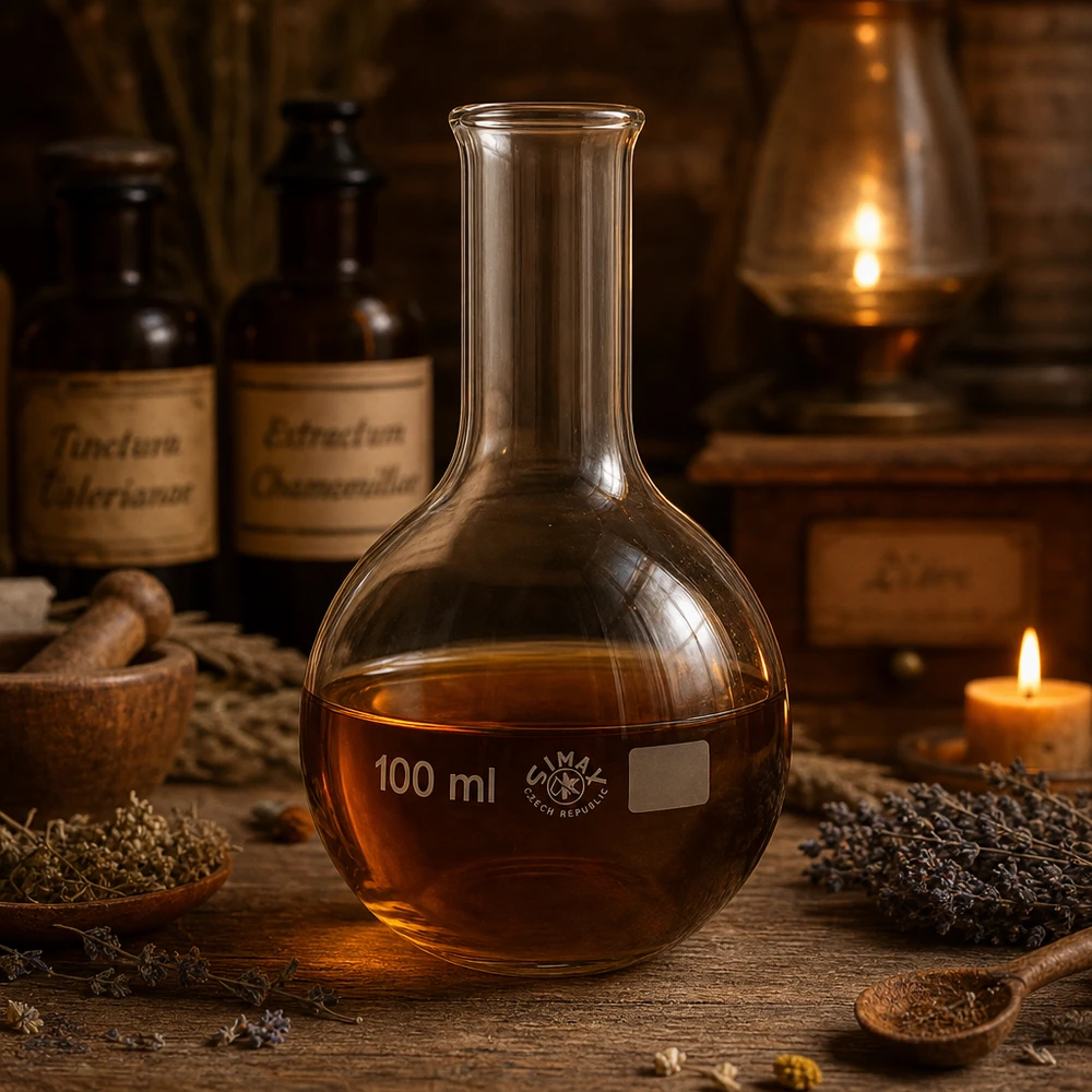 Stehkolben 100ml Enghals Stehkolben 100ml Enghals aus Glas für professionelle Laboranwendungen bei Pacadura.de