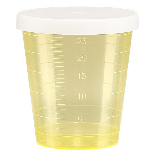 Medikamentenbecher gelb 30ml Medikamentenbecher gelb 30ml