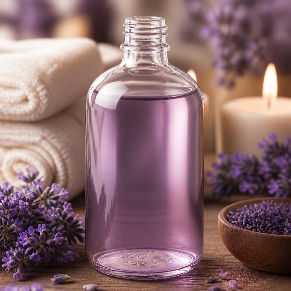 Klarglas Flasche 100ml DIN 18 100ml klare Apothekenflasche ApoGlas für professionelle Anwendung in Pharmazie und Kosmetik bei Pacadura
