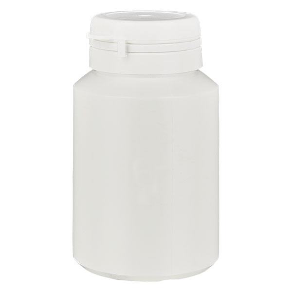 Kapselbox 100 ml weiß mit Jaycap Originalitätsverschluss weiß