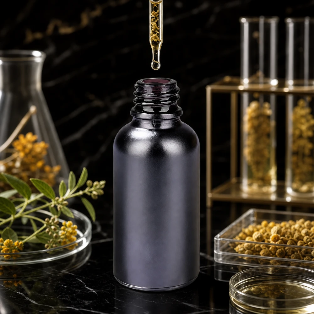 30ml Apothekerflasche BlackLine UT18/30 UNiTWIST 30ml Apothekerflasche BlackLine UT18/30 UNiTWIST schwarz matt für professionelle Anwendung Pacadura Fachhandel