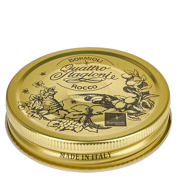 Schraubverschluss "Quattro Stagioni" gold QS86mm