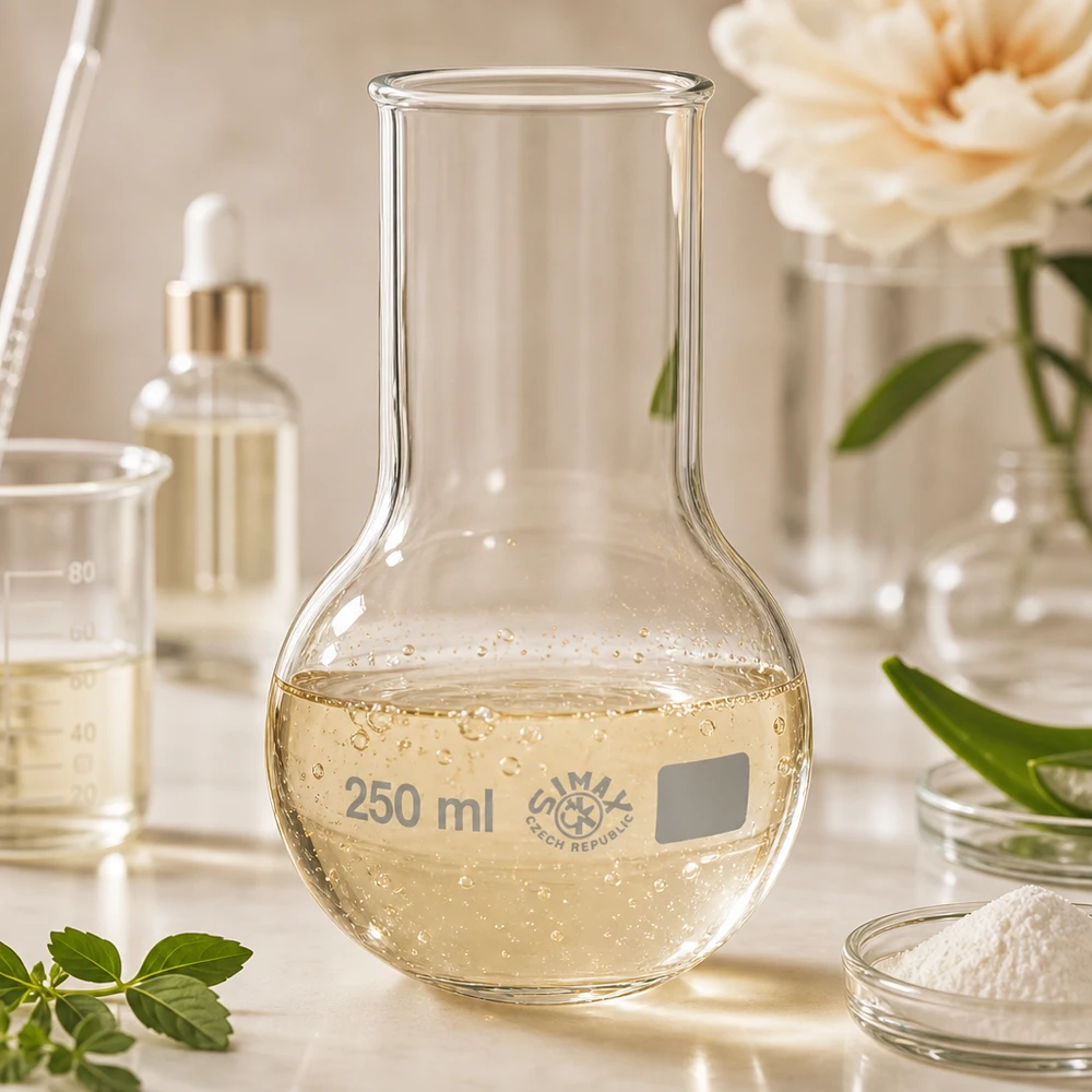 Stehkolben 250ml Weithals aus Borosilikatglas für professionelle Laboranwendungen bei Pacadura
