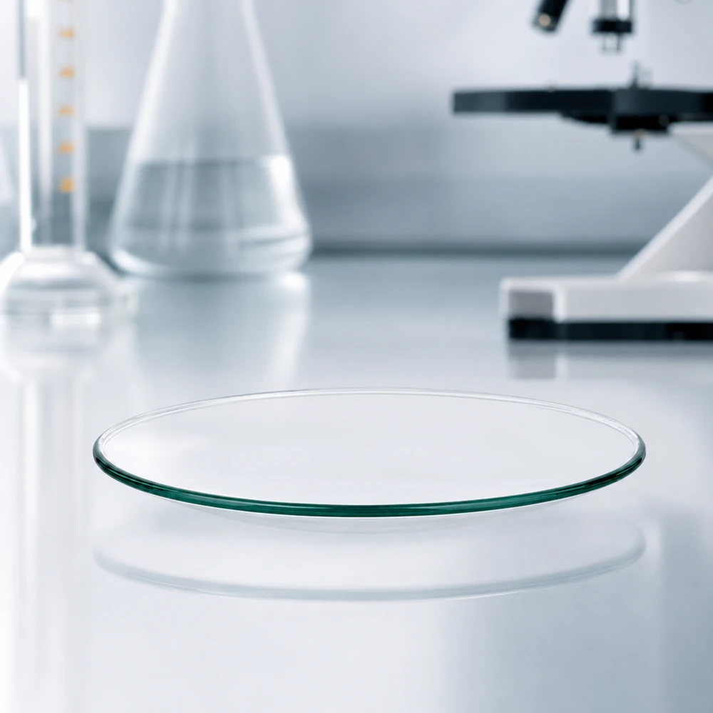 Uhrglasschale ø80 mm Uhrglasschale 80mm Durchmesser aus Borosilikatglas für Laboranwendungen und professionelle Analyse bei Pacadura