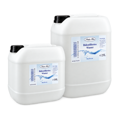 Bidestilliertes Wasser
